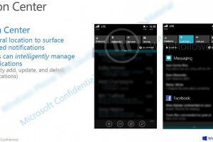 Windows Phone 8.1 Action Center Leaks here’s how it looks