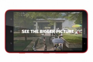 One take swoop: Nokia Lumia 1320 – See the bigger picture