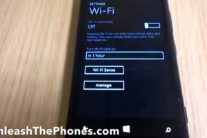 Video: Quick Look at WiFi Sense on Nokia Lumia 920 [WP 8.1]