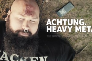 Video: Heavy Metal Promo Wacken Nokia 515 plays on indestructible Nokia Meme – perfect festival phone
