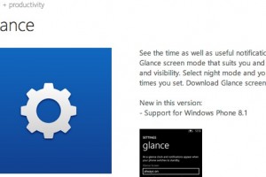 Nokia Glance ready for WP 8.1