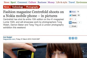 Fashion Shoot with Centrefold Magazine shoots with 41MP Nokia Lumia 1020 in 10th Edition