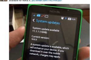 16MB System Updates for Nokia X