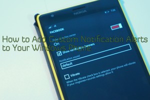 Video: How to Set Custom Notification Tones for Specific Apps in Window Phone