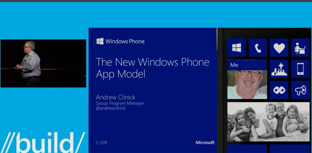 Weekend Watch: /build the New Windows Phone app Model by @andrewclinick
