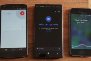 Video: Cortana vs Siri vs Google Now