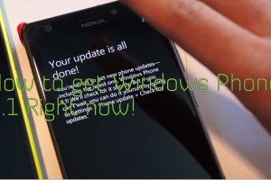 Video Guide: How to Get Windows Phone 8.1 Right Now!