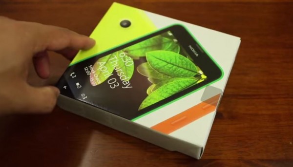 nokia lumia 630 unboxing