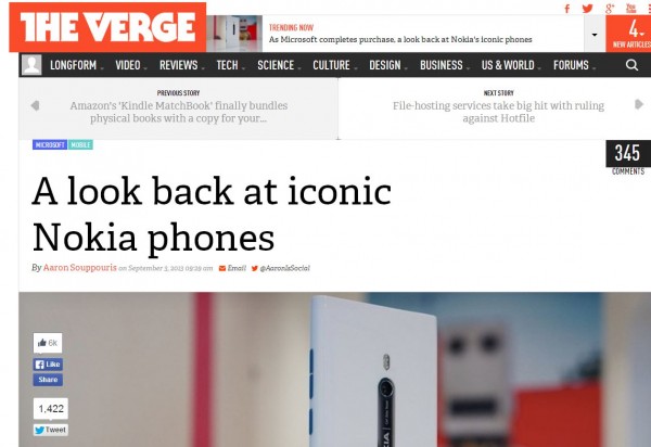 verge nokia