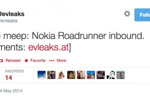 LeakyLeak: Codename Nokia ‘RoadRunner’ inbound says @evleaks