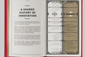 Microsoft’s book for 20,000 Nokia employees made prior to takeover to celebrate their rich histories
