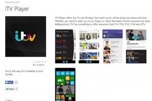 ITV Player finally joins BBC and Channel 4 in bringing Catchup to WP8