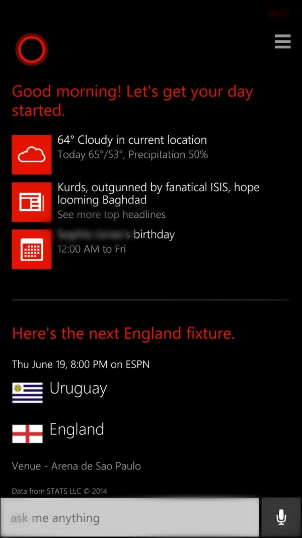 Cortana world cup interests(1)