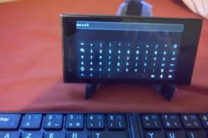 Video: Jolla and Bluetooth Keyboard on Sailfish OS 7 update