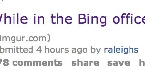 Reddit parodies Google’s World Cup Doodle with Bing, ends up praising Bing’s video search function..for porn