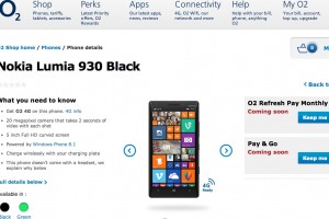 Nokia Lumia 930 coming soon on EE, O2, Phones4U