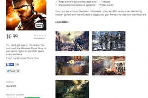 Modern Combat 5: Blackout appears in store