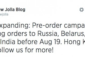 Jolla pre-order expands to Russia, Belarus, Kyrgyz; Hong Kong Soon!