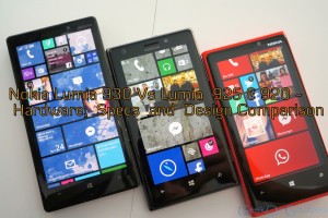 Video: Nokia Lumia 930 Vs Lumia 925 & 920 – Hardware, Specs and Design Comparison