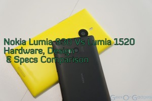 Video: Nokia Lumia 930 Vs Lumia 1520 Hardware, Design & Specs Comparison