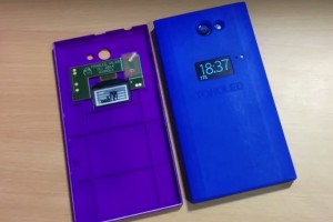 Video: New demo of 3D printed OLED Jolla “The Other Half” (and LED notification?)