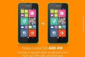 Nokia UAE Offering Two Lumia 530’s for $111/410 AED