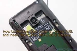 Video: How to Remove Lumia 530 Back Cover and Insert Micro Sim and Sd Card