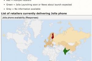 Jolla availability Map