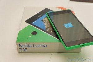 Lumia 735 Unboxing and Hands-on Impressions