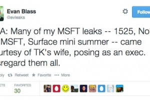 @evleaks: Nokia Lumia 1520 and Surface Mini rumours – disregard them all.