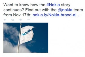 Want to know how the #Nokia story continues? Find out with the @nokia team from Nov 17th