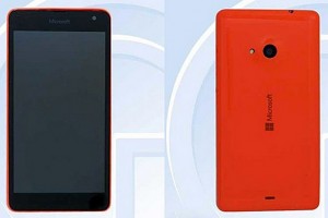 Lumia RM-1090 appears with ugly Microsoft branding on the face
