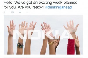 NOKIA promising an exciting week planned #ThinkingAhead