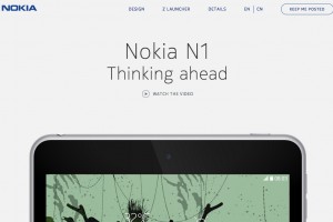 Nokia N1 pages at N1.Nokia.com and company.nokia.com