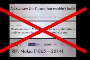 Nokia N1 keynote at Slush: NOKIA ALIVE AND KICKING! Nokia N1 just the beginning…