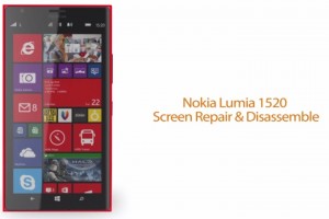 Weekend Watch: Nokia Lumia 1520 Screen Repair Disassembly and Reassembly