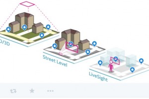 Develop with second sight by using the LiveSight AR APIs from HERE