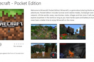 Minecraft Pocket Edition available for $6.99 in WindowsPhone Store