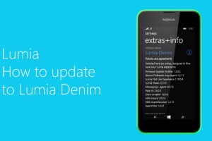 Lumia Denim Rolling Out: Official How to video – featuring a Nokia handset!