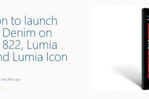 Lumia Denim for Nokia Lumia 822, 928 and Icon – ‘early’ 2015. Wider roll out early January.