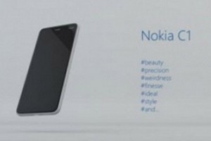 Nokia C1 Android concept phone attracts attention