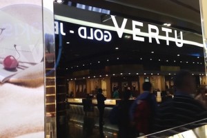 VERTU Booth at Dubai International Airport