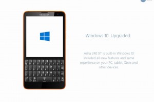 Microsoft Asha 240 XT with Windows 10 #Concept