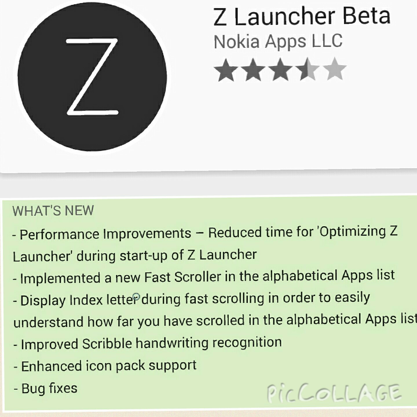 Nokia’s Z Launcher updated,  includes faster start up