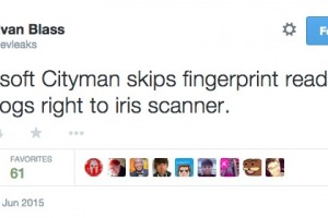 Step aside fingerprint scanners, Microsoft Cityman leaprogs to Iris scanning