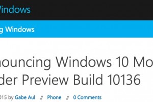 Windows 10 Mobile Insider Preview Build 10136 – One handed use, UI changes, better Cortana and more!