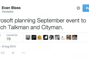 September Launch Event for flagships Talkman and Cityman