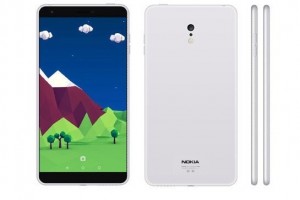 Nokia C1 Android phone render