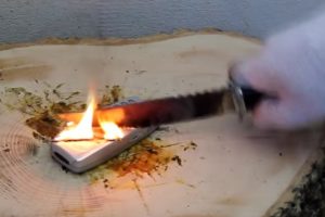 Nokia 3410 vs 1000 degree Knife