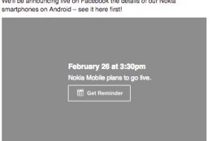 Nokia Mobile #MWC LiveStream #Feb26